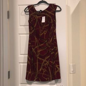 Ralph Lauren Dress Red Formal